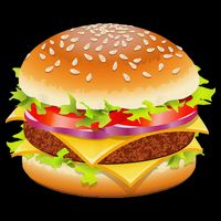Cheeseburger Hamburger Burger Funny Food Halloween Costume Cooling Performance Crew T-Shirt