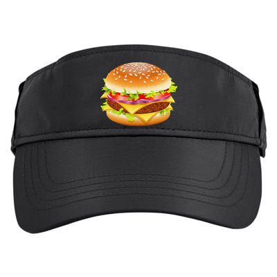 Cheeseburger Hamburger Burger Funny Food Halloween Costume Adult Drive Performance Visor