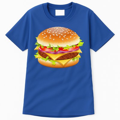 Cheeseburger Hamburger Burger Funny Food Halloween Costume Tall T-Shirt