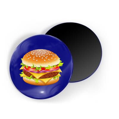 Cheeseburger Hamburger Burger Funny Food Halloween Costume Magnet