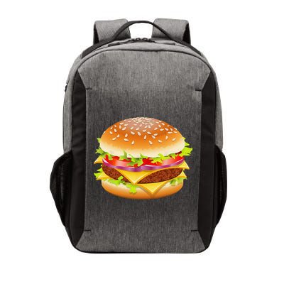 Cheeseburger Hamburger Burger Funny Food Halloween Costume Vector Backpack