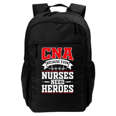 CNA Humor Because Even Nurses Need Heroes Funny CNA Nurse Backpack