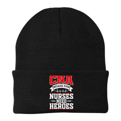 CNA Humor Because Even Nurses Need Heroes Funny CNA Nurse Beanie