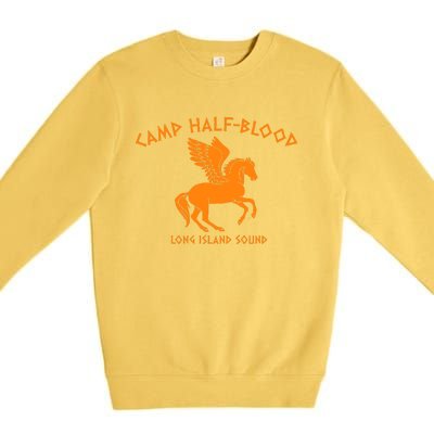 Camp Half Blood Percy Jackson Premium Crewneck Sweatshirt