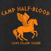 Camp Half Blood Percy Jackson 7 Panel Mesh Trucker Snapback Hat