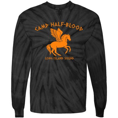 Camp Half Blood Percy Jackson Tie-Dye Long Sleeve Shirt