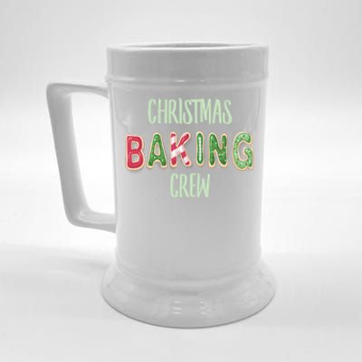 Christmas Holiday Baking Cookie Crew Team Funny Gift Beer Stein