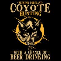 Coyote Hunting Beer Ing Gift Cooling Performance Crew T-Shirt