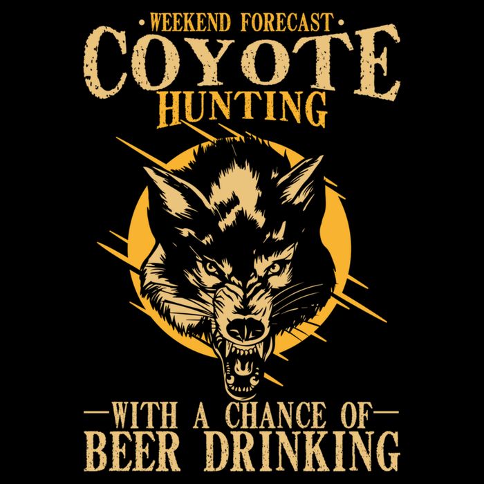 Coyote Hunting Beer Ing Gift Cooling Performance Crew T-Shirt