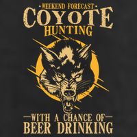 Coyote Hunting Beer Ing Gift 25L Jumbo Tote