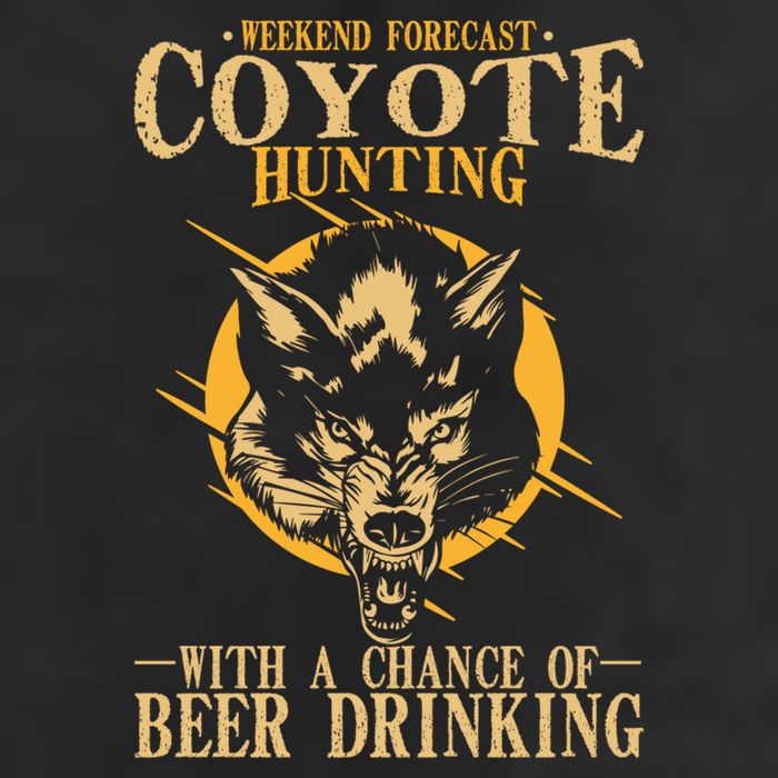 Coyote Hunting Beer Ing Gift 25L Jumbo Tote