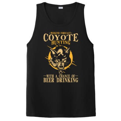 Coyote Hunting Beer Ing Gift PosiCharge Competitor Tank