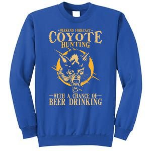 Coyote Hunting Beer Ing Gift Sweatshirt