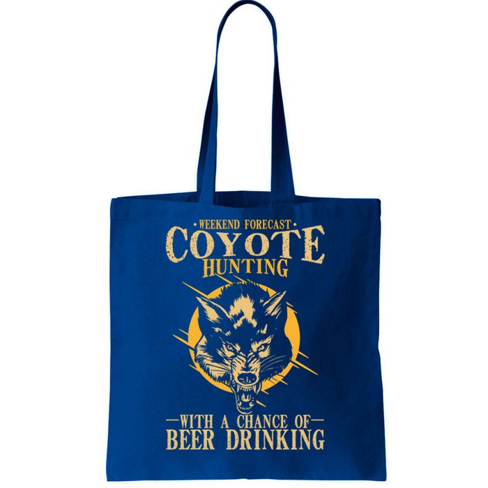 Coyote Hunting Beer Ing Gift Tote Bag