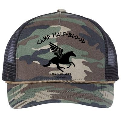 Camp Half Blood Percy Jackson Retro Rope Trucker Hat Cap