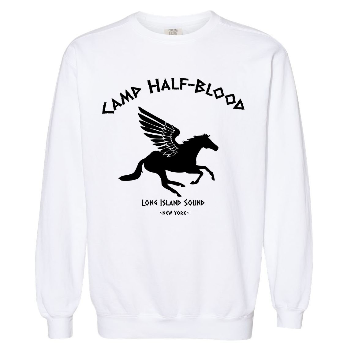 Camp Half Blood Percy Jackson Garment-Dyed Sweatshirt