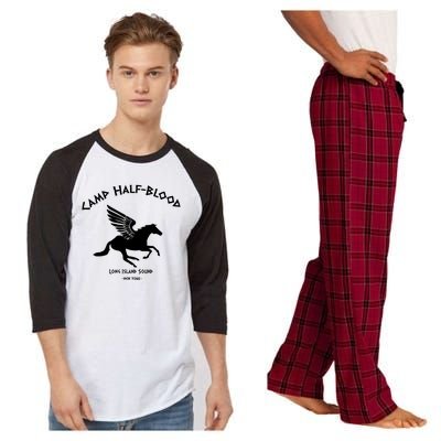 Camp Half Blood Percy Jackson Raglan Sleeve Pajama Set