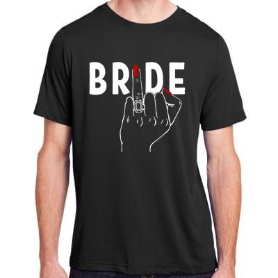 Cute Honeymoon Bachelorette Party Finger Ring Fiancè Bride Great Gift Adult ChromaSoft Performance T-Shirt