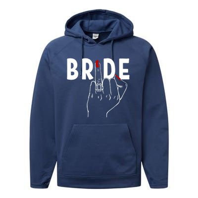 Cute Honeymoon Bachelorette Party Finger Ring Fiancè Bride Great Gift Performance Fleece Hoodie