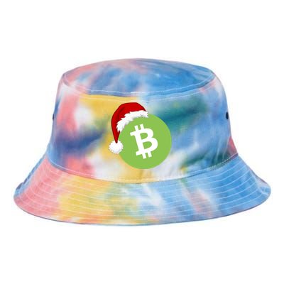 Christmas Hat Bitcoin Cash Funny Santa Hat Bitcoin Cash Funny Bitcoin Cash Tie Dye Newport Bucket Hat