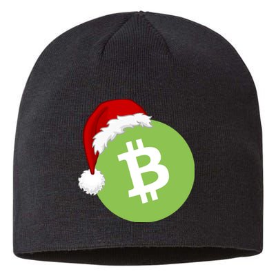 Christmas Hat Bitcoin Cash Funny Santa Hat Bitcoin Cash Funny Bitcoin Cash Sustainable Beanie