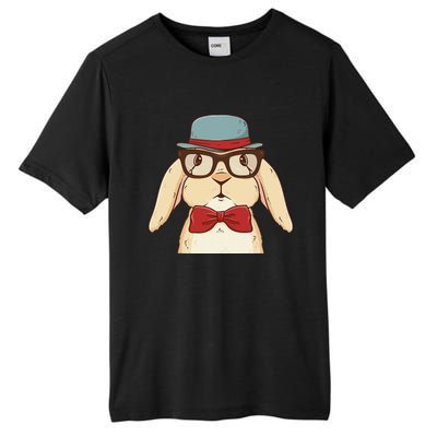 Cute Hipster Bunny Funny Retro Lovers Tall Fusion ChromaSoft Performance T-Shirt