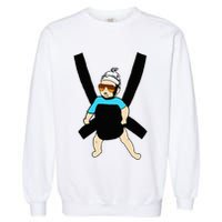 Carlos Hangover Baby With Sunglasses In A Strap Garment-Dyed Sweatshirt