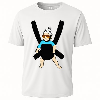 Carlos Hangover Baby With Sunglasses In A Strap Performance Shirt