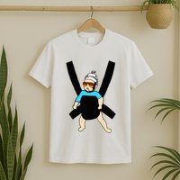 Carlos Hangover Baby With Sunglasses In A Strap T-Shirt