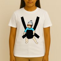 Carlos Hangover Baby With Sunglasses In A Strap T-Shirt
