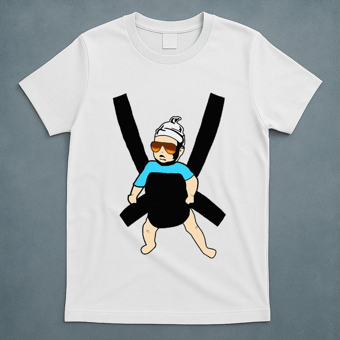 Carlos Hangover Baby With Sunglasses In A Strap T-Shirt