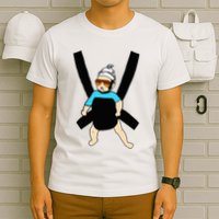 Carlos Hangover Baby With Sunglasses In A Strap T-Shirt