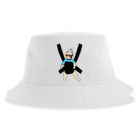 Carlos Hangover Baby With Sunglasses In A Strap Sustainable Bucket Hat