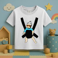 Carlos Hangover Baby With Sunglasses In A Strap Toddler T-Shirt
