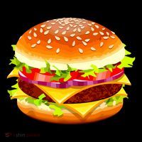 Cheeseburger Hamburger Burger Funny Food Halloween Costume Tank Top