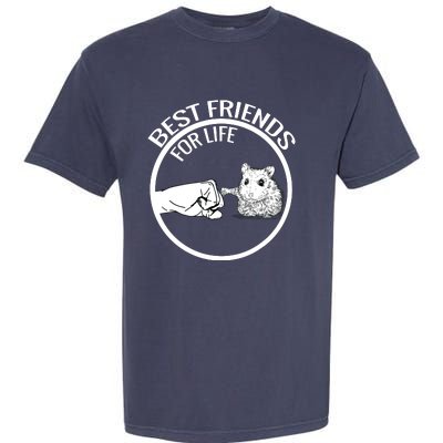 Cute Hamster Best Friends For Life Gift Garment-Dyed Heavyweight T-Shirt