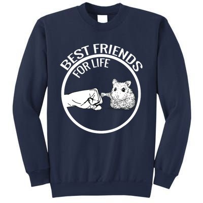 Cute Hamster Best Friends For Life Gift Sweatshirt