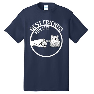 Cute Hamster Best Friends For Life Gift Tall T-Shirt