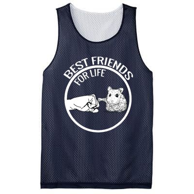 Cute Hamster Best Friends For Life Gift Mesh Reversible Basketball Jersey Tank