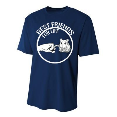 Cute Hamster Best Friends For Life Gift Performance Sprint T-Shirt