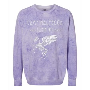 Camp Half blood Cabin Hades Lover Colorblast Crewneck Sweatshirt