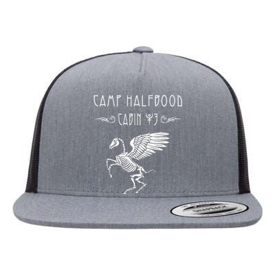 Camp Half blood Cabin Hades Lover Flat Bill Trucker Hat