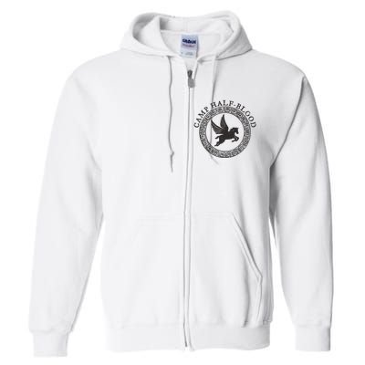 Camp Half Blood Long Island Sound Halloween Birthday Full Zip Hoodie