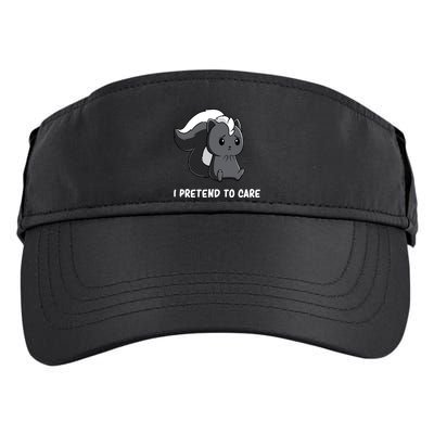 Cute Honey Badger Sarcasm Funny Badgers Adult Drive Performance Visor