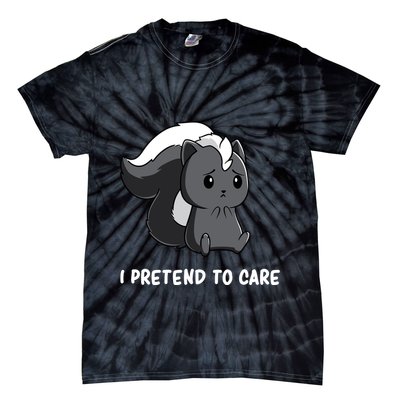 Cute Honey Badger Sarcasm Funny Badgers Tie-Dye T-Shirt