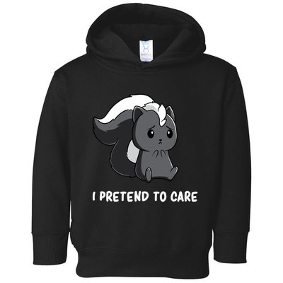 Cute Honey Badger Sarcasm Funny Badgers Toddler Hoodie