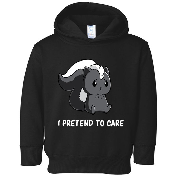 Cute Honey Badger Sarcasm Funny Badgers Toddler Hoodie