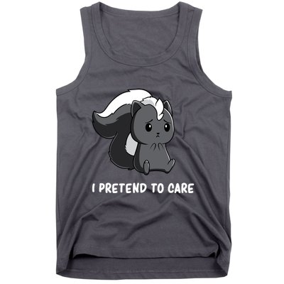 Cute Honey Badger Sarcasm Funny Badgers Tank Top