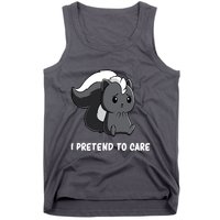 Cute Honey Badger Sarcasm Funny Badgers Tank Top