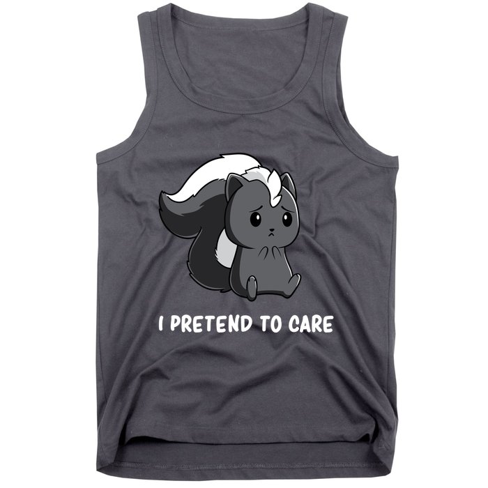 Cute Honey Badger Sarcasm Funny Badgers Tank Top